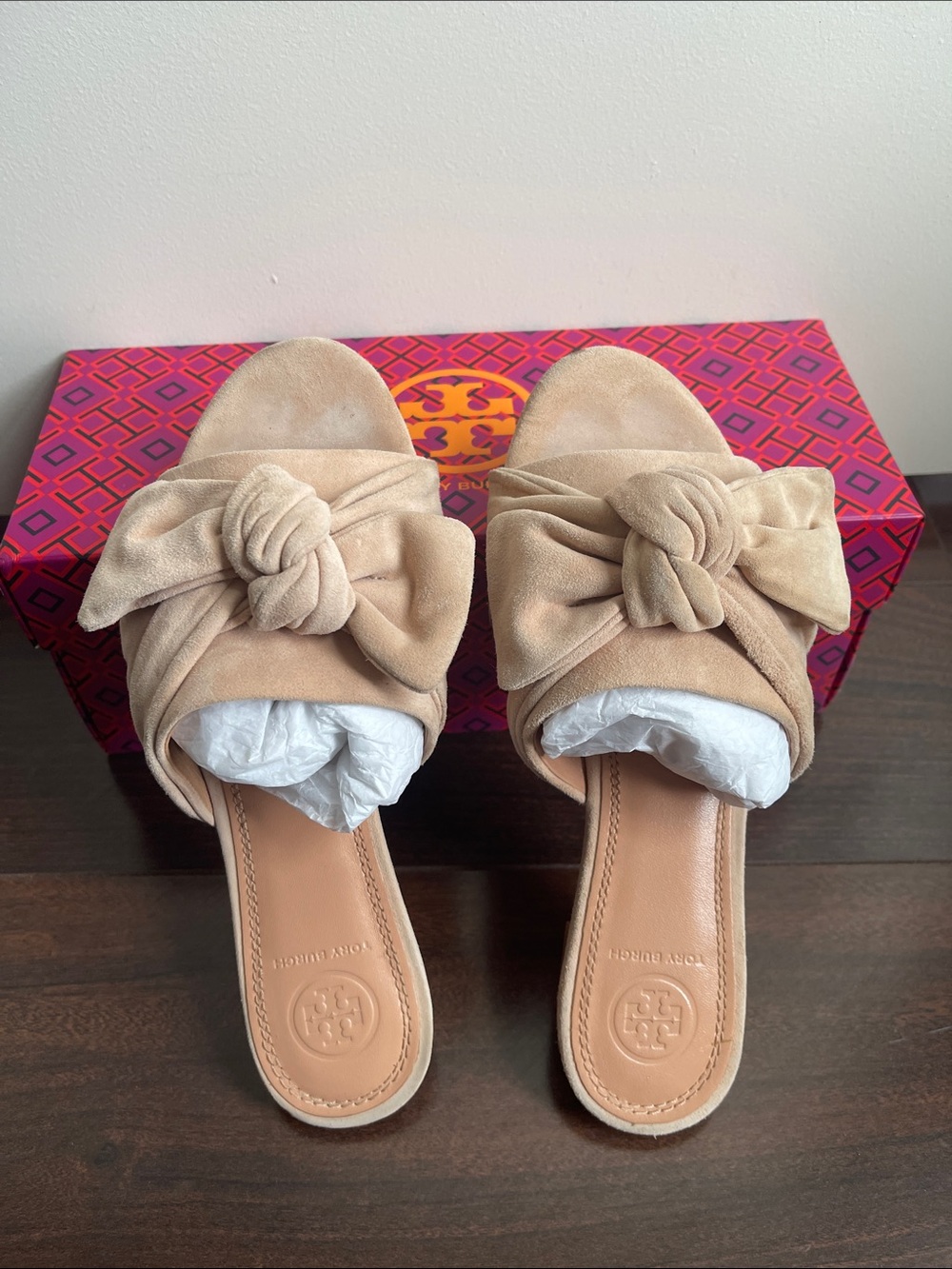 Tory Burch Annabelle Bow Slide
